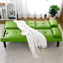 Load image into Gallery viewer, Sofa Bed With Foldable Design And Cup Holder
