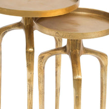 Load image into Gallery viewer, Nested Tables (Set of 2) - Gold
