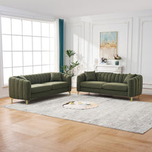 Load image into Gallery viewer, Oversized Sofa, Deep Tufted Couch
