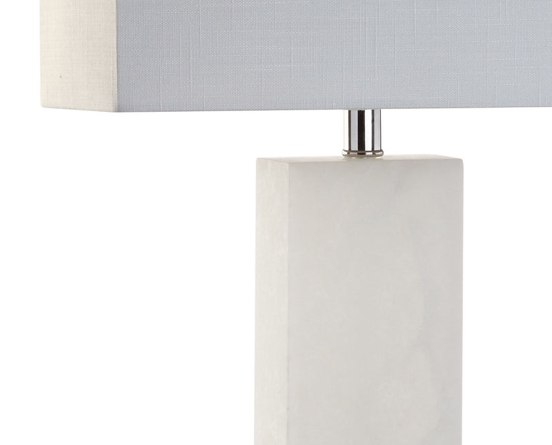 27" Novelty Table Lamp LED With Shade - White