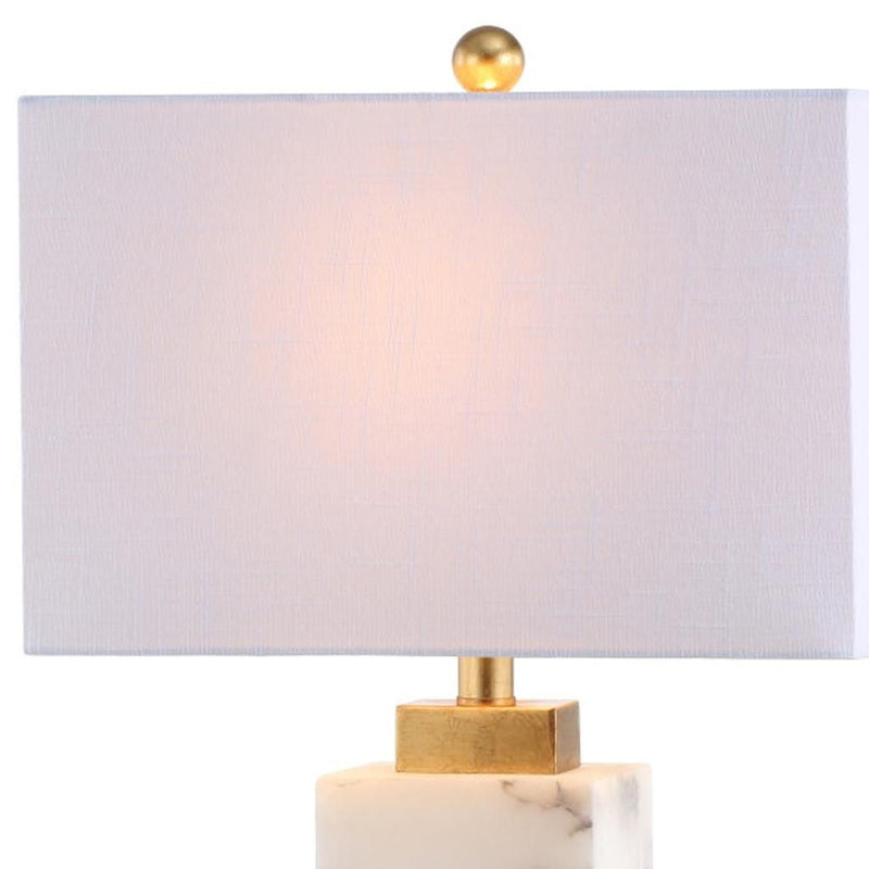 28" Novelty Table Lamp LED With Shade - White