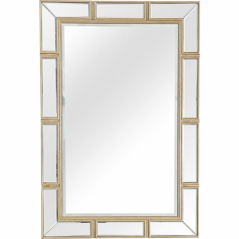 45" Framed Accent Mirror - Silver