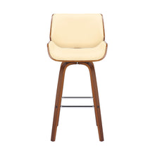 Load image into Gallery viewer, Swivel, Counter Height Bar Chair - Cream / Brown
