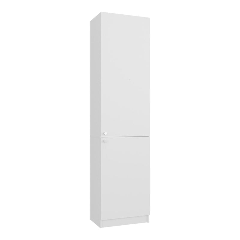 One Tier Bookcase With One Door (724353) - White