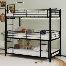 Load image into Gallery viewer, Triple Frame Bed With Built In Ladder
