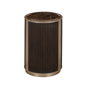 West Kensington - Chairside Table - Medium Espresso