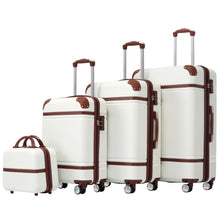 Load image into Gallery viewer, Hardshell Luggage Sets 4 Pieces 20" / 24" / 28" Luggages And Cosmetic Case Spinner Suitcase With Tsa Lock Lightweight
