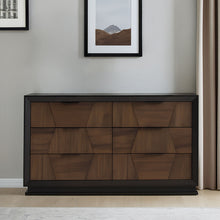 Load image into Gallery viewer, Houston - 6 Drawer Dresser - Walnut
