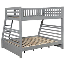 Load image into Gallery viewer, Keira - 2 Drawer Twin Over Full Bunk Bed - Gray
