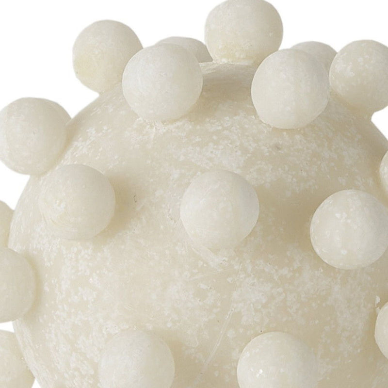 Knobby Nubs Orb Tabletop Sculpture (392546) - Ivory