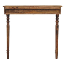 Load image into Gallery viewer, Two Leg Leaning Wall Mount Console Table (738361) - Brown

