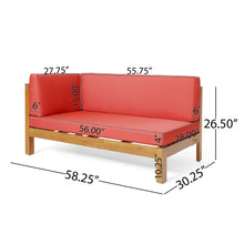 Load image into Gallery viewer, Brava - X Back Corner Bench
