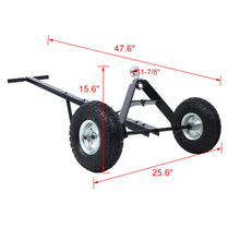 Load image into Gallery viewer, Heavy Duty Trailer Dolly With Pneumatic Tires, 600 Lb. Capacity Steel
