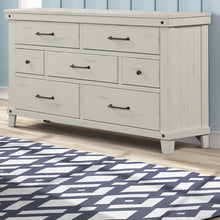Load image into Gallery viewer, 7 Drawer Dresser - White
