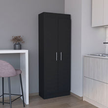 Load image into Gallery viewer, Clinton - Pantry Cabinet Kitchen Storage - Black
