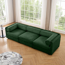 Load image into Gallery viewer, Stylish Sofa With Storage Seat And Cylindrical Backrest
