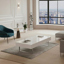 Load image into Gallery viewer, Rectangular Coffee Table With Hidden Storage
