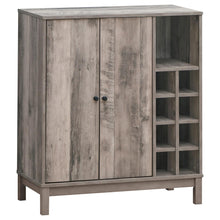 Load image into Gallery viewer, Wine Cabinet With 2 Doors - Gray
