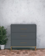 Load image into Gallery viewer, Solid Three Drawer Chest - Gray
