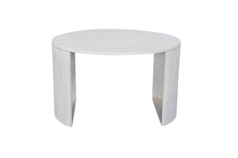 Round Nested Coffee Tables (Set of 2) - White