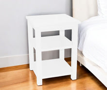 Load image into Gallery viewer, 28" Solid Wood Nightstand - White
