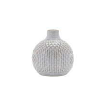 Load image into Gallery viewer, Bud Vases With Sculptural Details (Set of 4) - Natural / Off White
