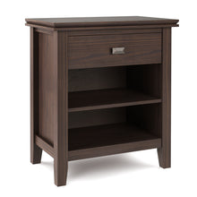Load image into Gallery viewer, Artisan - Bedside Table - Warm Walnut Brown

