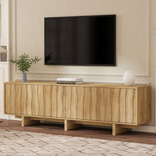 Load image into Gallery viewer, Retro Style TV Stand With Wavy Door

