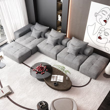 Load image into Gallery viewer, Modern Oversized Diy Combination Modular Sectional Sofa With Pillows
