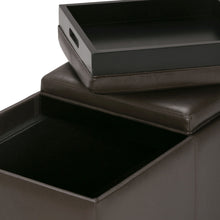 Load image into Gallery viewer, Avalon - Upholstered Storage Ottoman
