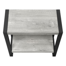 Load image into Gallery viewer, 24" End Table With Shelf - Black And Gray
