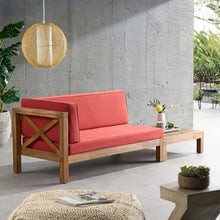 Load image into Gallery viewer, Brava - X Back Corner Bench With Coffee Table
