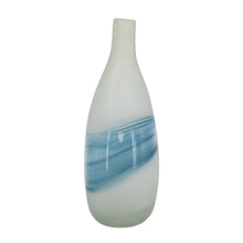 Load image into Gallery viewer, Swirl Art Table Vase - White / White
