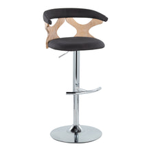 Load image into Gallery viewer, Gardenia - Contemporary Adjustable Barstool With Swivel / Rounded T Footrest (Set of 2)
