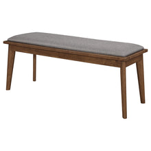 Load image into Gallery viewer, Upholstered Dining Bench - Brown / Gray
