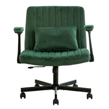 Load image into Gallery viewer, Criss Cross Armrest Office Chair With Wheels
