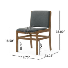 Load image into Gallery viewer, Contemporary Dining Chair Set Upholstered Fabric With Rubberwood Frame
