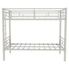 Load image into Gallery viewer, Metal Bunk Bed For Kids, Convertible Bedframe With Ladders &amp; Guardrail
