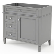 Load image into Gallery viewer, Bathroom Vanity With 2 Drawers And Tip-Out Drawer, Storage Cabinet
