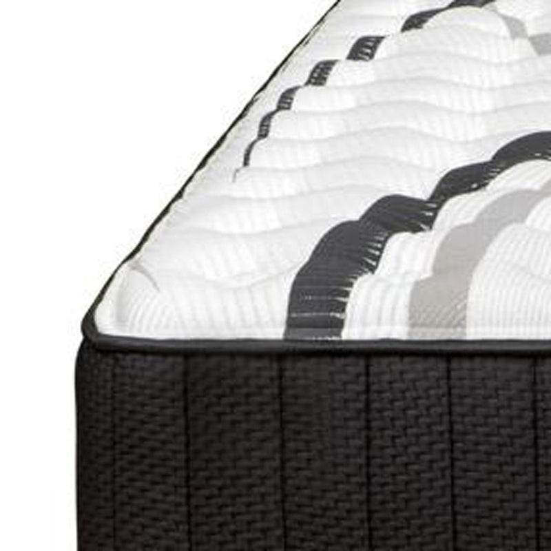 Graphite And Titanium Infused Gel Memory Foam Medium Hybrid Mattress - King