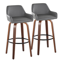 Load image into Gallery viewer, Daniella - Contemporary Fixed Height, Barstool &amp; Swivel And Round Footrest (Set of 2)
