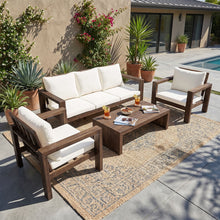 Load image into Gallery viewer, 4 Piece Patio Sofa Set
