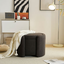 Load image into Gallery viewer, Cozy Boucle Storage Ottoman, Stylish Comfort With Hidden Storage
