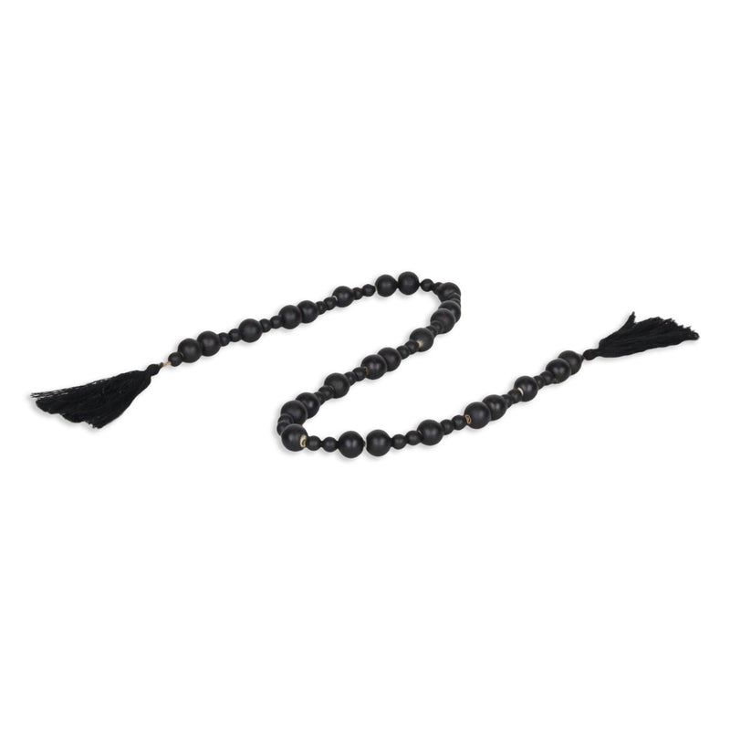 Hand Painted Decorative Tassel - Black