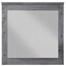 Load image into Gallery viewer, 38" Square Framed Mounted Dresser Mirror - Gray
