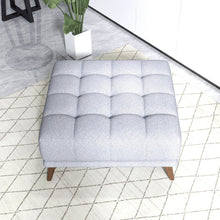Load image into Gallery viewer, Addison - Square Upholstered Ottoman
