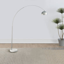 Load image into Gallery viewer, Krester - Dome Shade Arc Floor Lamp - Chrome
