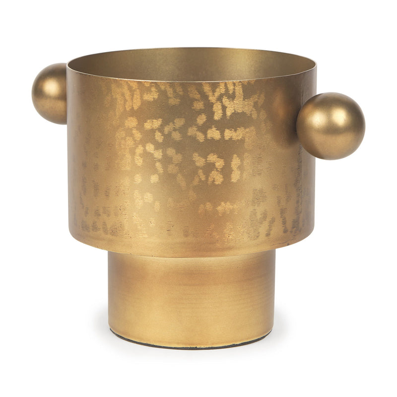 Round Table Vase (608299) - Gold