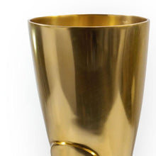 Load image into Gallery viewer, Firefighter Boot Umbrella Stand - Gold
