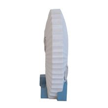 Load image into Gallery viewer, Abstract Water Fountain With Base With Light, For Indoor And Outdoor - White / Blue
